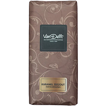 Van Delft Chocolade reep karamel zeezout 120g