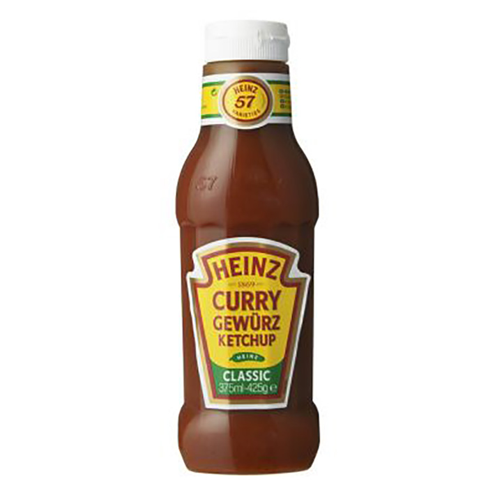 Heinz Curry gewürz ketchup classic 375ml - Holland Supermarket