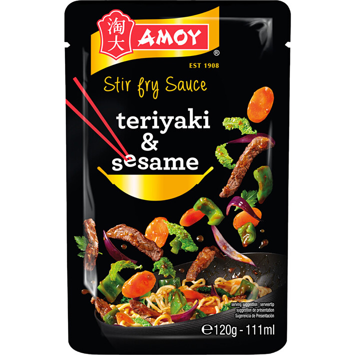 Amoy Stir fry teriyaki and sesame sauce 120g Holland Supermarket