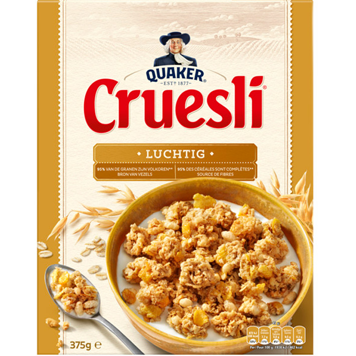 Enjoy BIG savings on Quaker Cruesli Balans Naturel (350g) HOLLAND . The  most effective products are available at the lowest prices and with  outstanding service