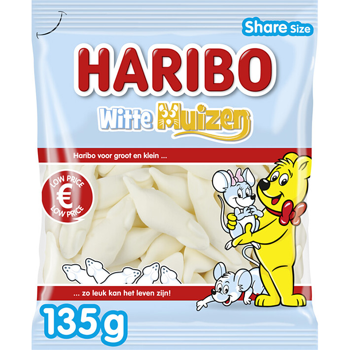 Haribo Weiße Mäuse 150g - Holland Supermarkt