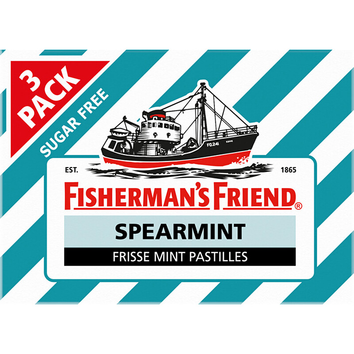 Fisherman's Friend Sugar Free Mint Lozenges 25g X 24's