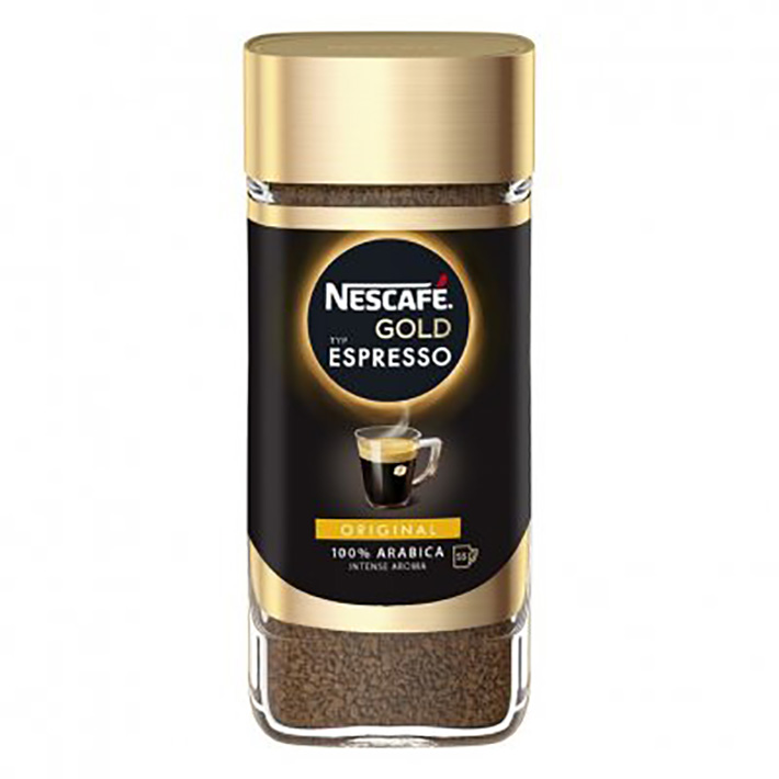Нескафе крема купить. Кофе растворимый Nescafe Gold Espresso 85 г. Кофе Нескафе Голд 85 гр. Кофе Nescafe Gold Espresso растворимый ст/б 85 г. Кофе Нескафе Голд Espresso 85cт/б *6 ***.