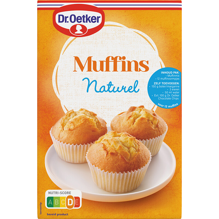 Dr. Oetker Préparation muffins nature 350g Hollande Supermarché