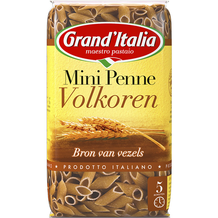 Grand'Italia Mini penne integrali 350g - Olanda Supermercato