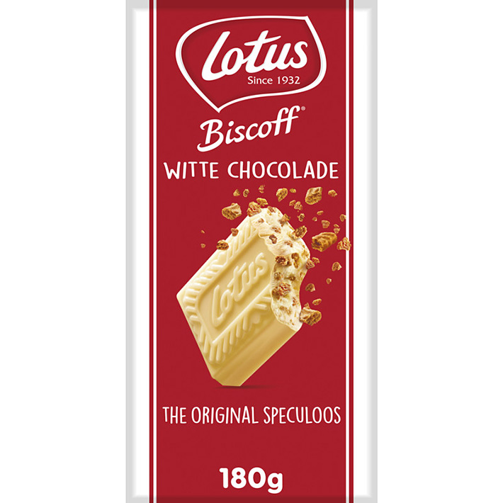 Lotus Biscoff Spekulatius weiße Schokolade 180g - Holland Supermarkt